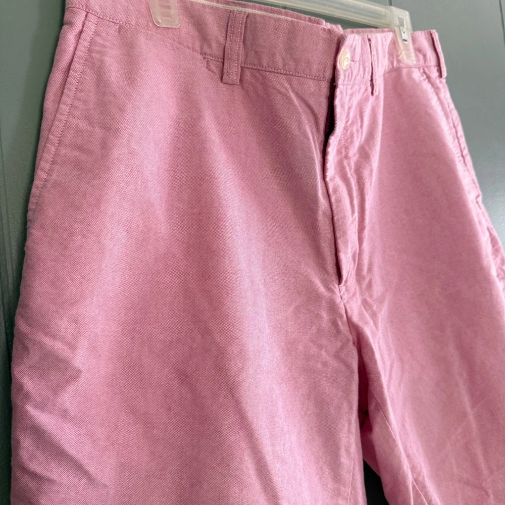 Polo Ralph Lauren Mens 35 Pink Oxford Cloth Chino‎ Shorts Preppy Old Money